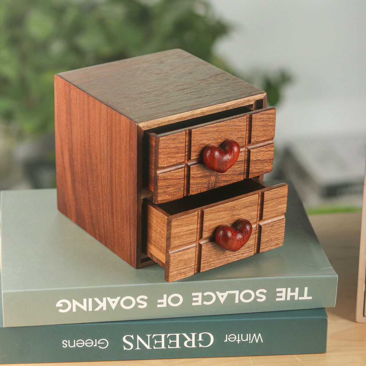 Heart-Shaped Chocolate Drawer Box