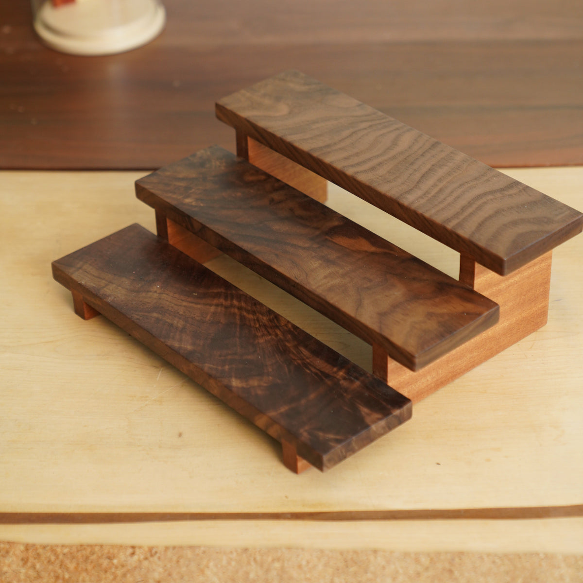 Stepped Shelving Unit