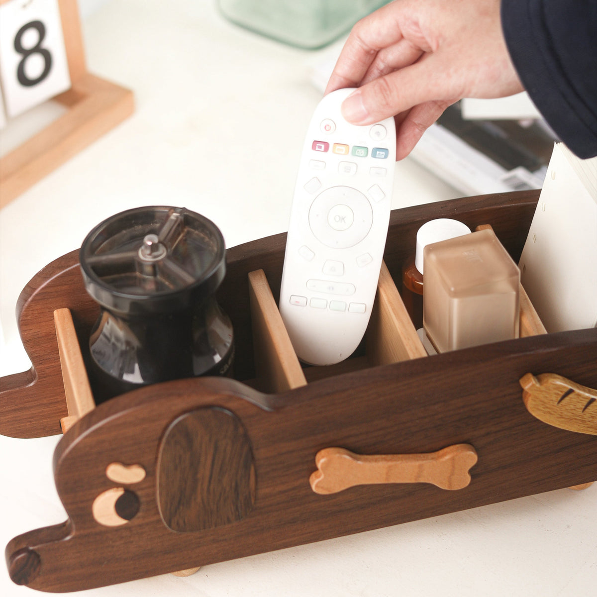 Solid Wood Dog Storage Box