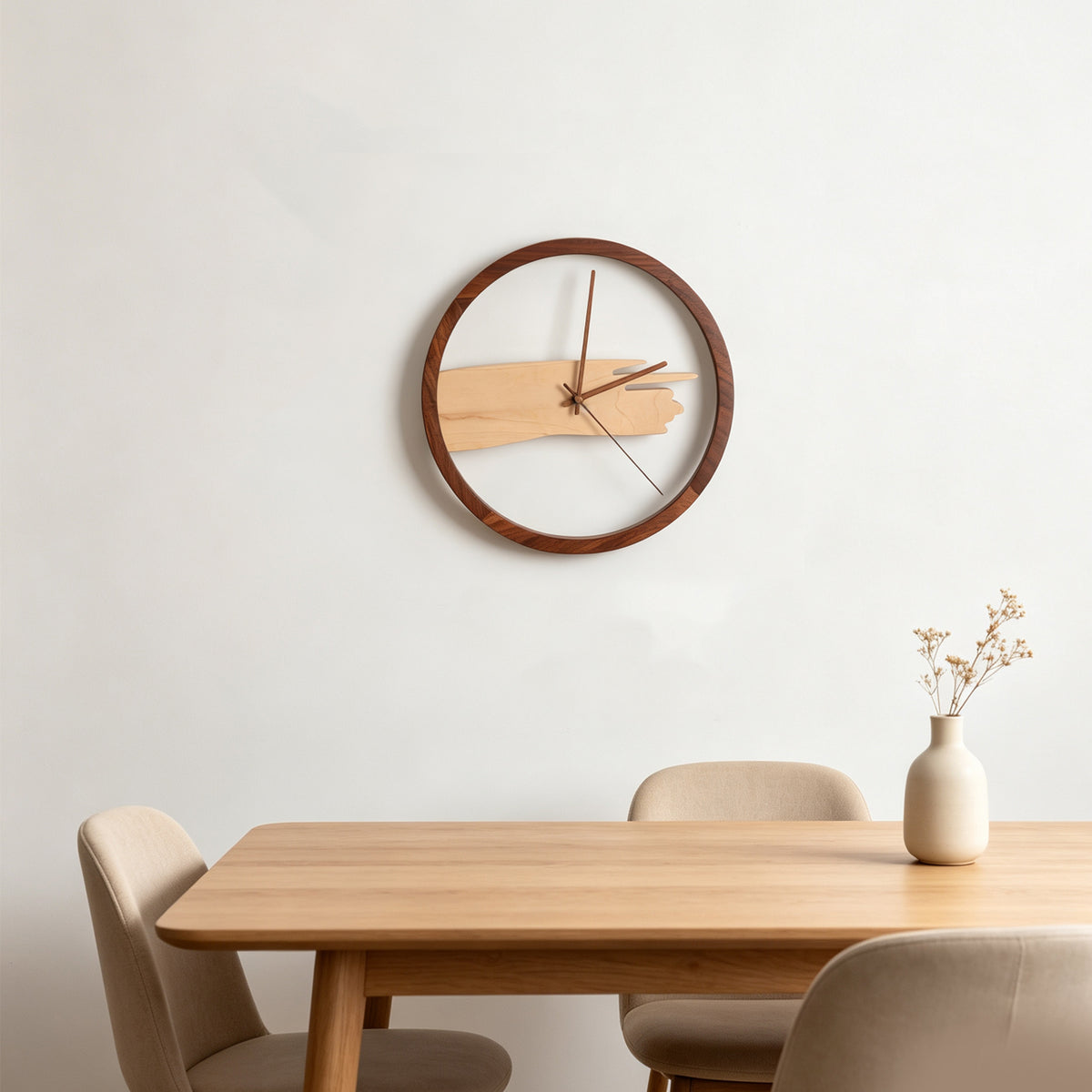 “Time Flies” Themed Wall Clock