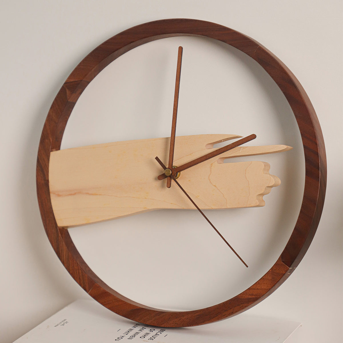 “Time Flies” Themed Wall Clock