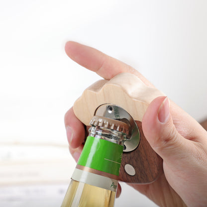Beer Glass-Shaped Bottle Opener