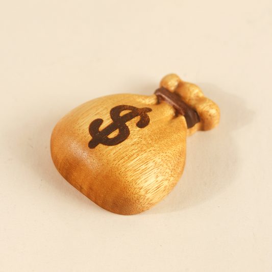 Wooden Bottle Opener in the Shape of a Purse