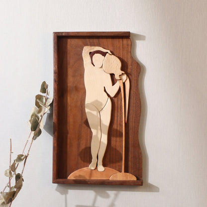 Wooden Puzzle Picture of the Goddess of the Spring