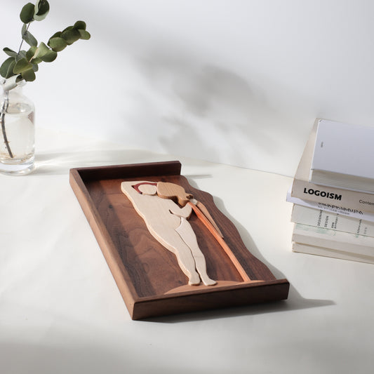 Wooden Puzzle Picture of the Goddess of the Spring