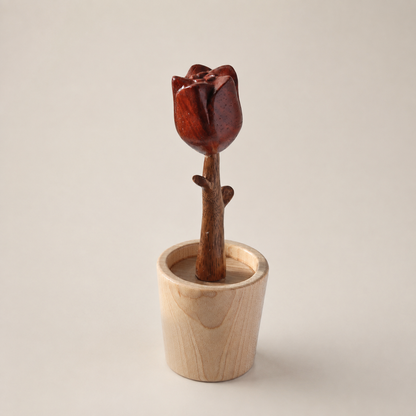 Red Rose-Shaped Diffuser