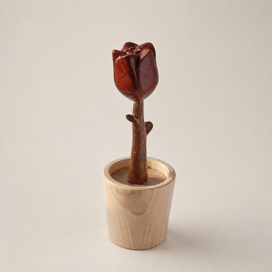 Red Rose-Shaped Diffuser