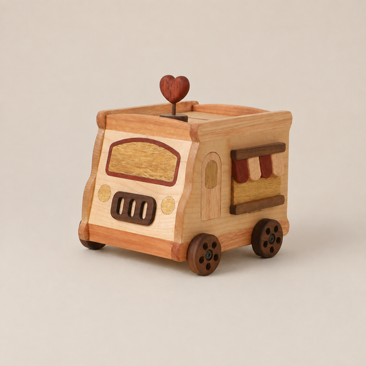 Heart-Shaped Car Storage Box