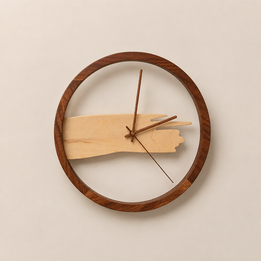 “Time Flies” Themed Wall Clock
