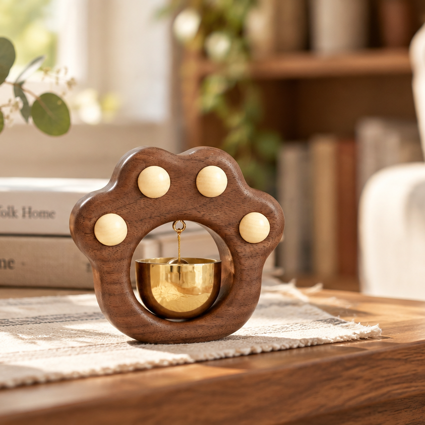OUI oui-doorbell-cat-paw home scene square photo