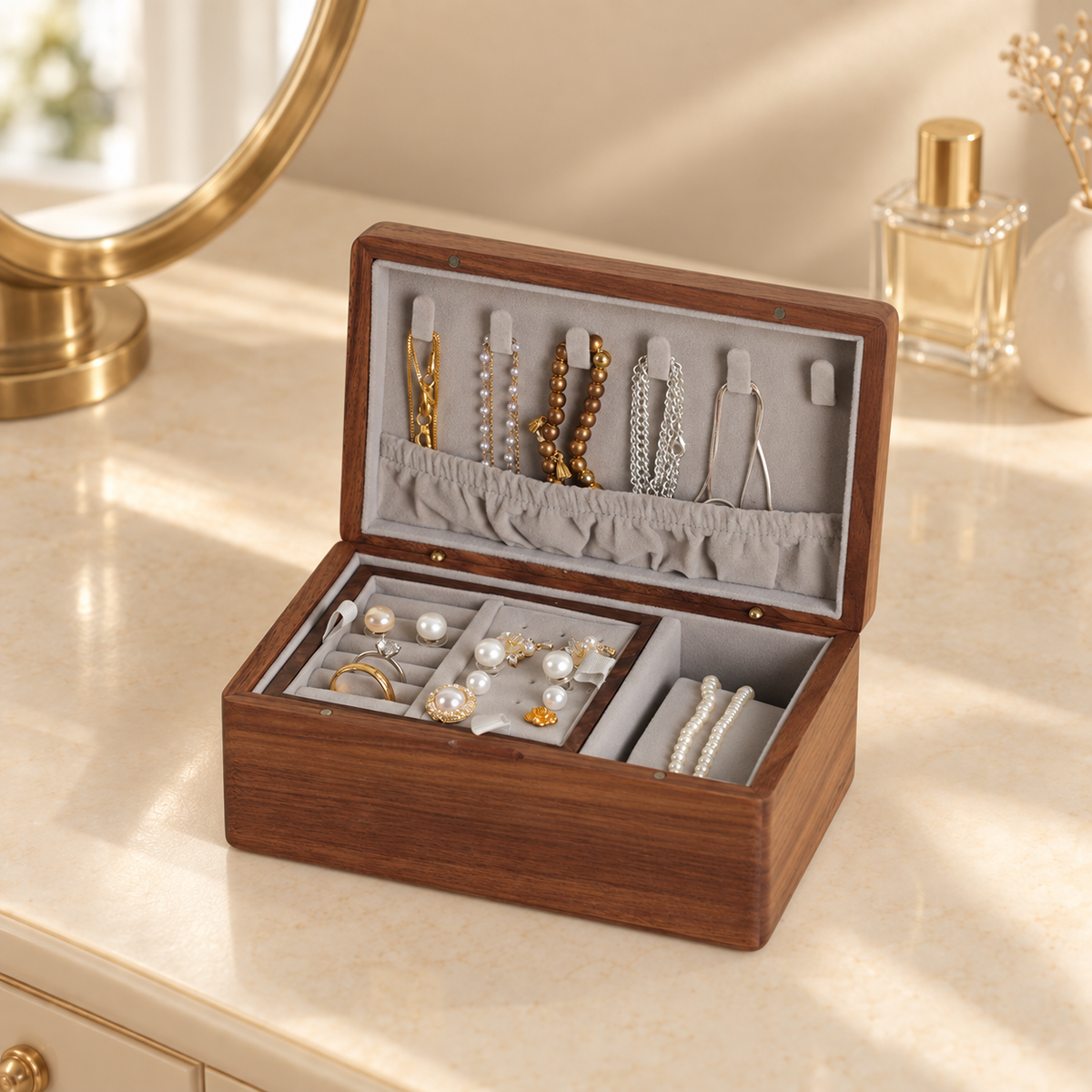OUI oui-jewelry-rect-gilded home scene square photo