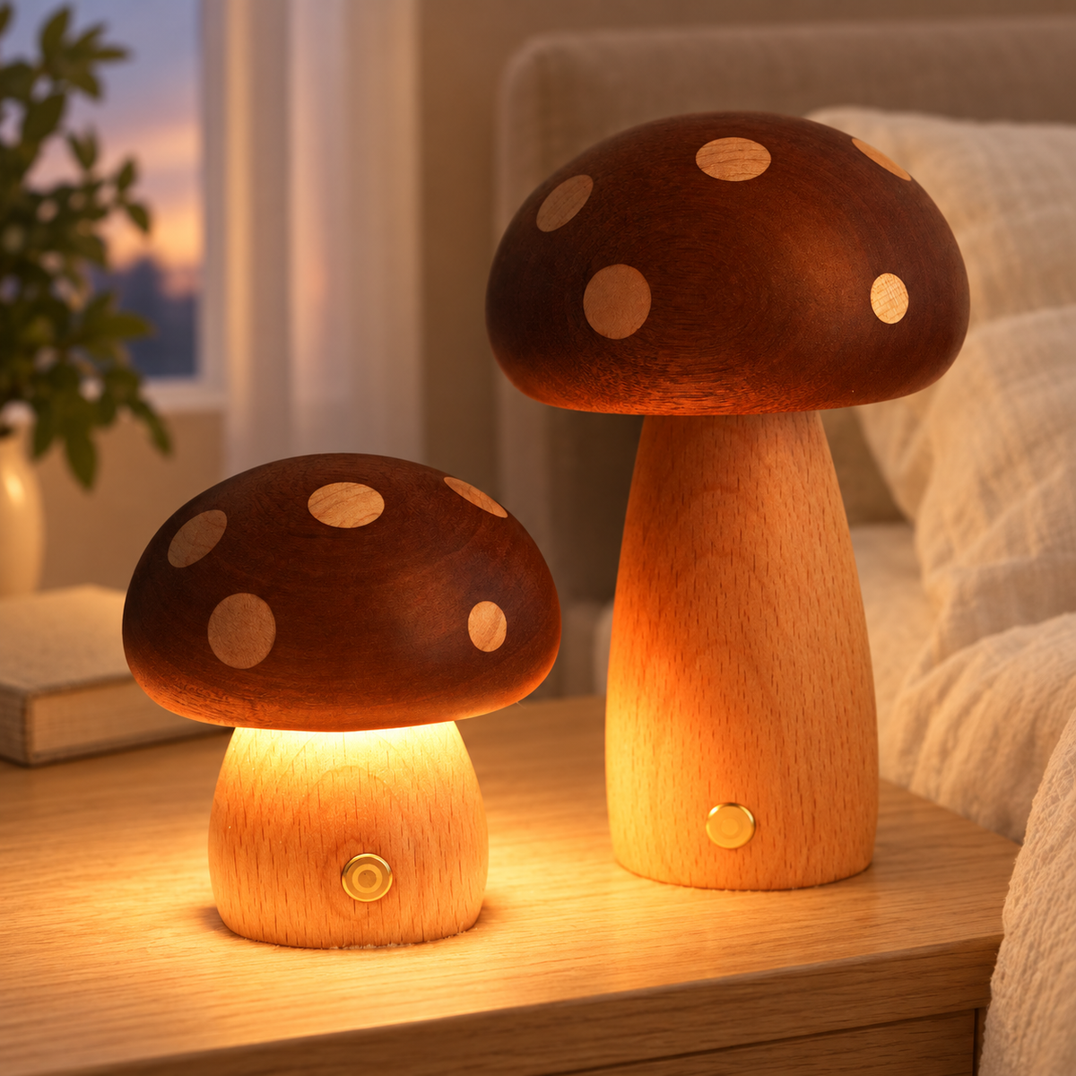 OUI oui-light-mushroom home scene square photo