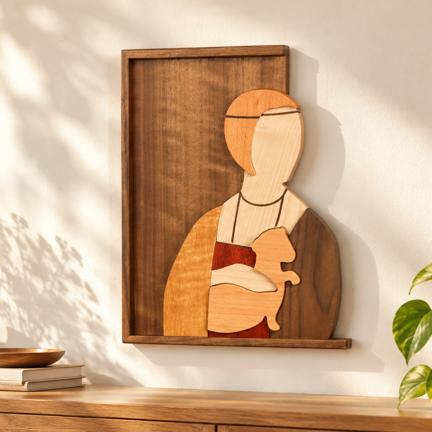 OUI oui-puzzle-mouse home scene square photo