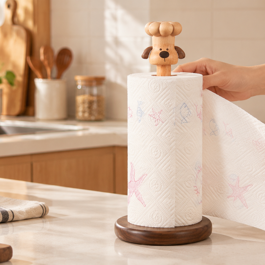 OUI oui-tissue-dog home scene square photo